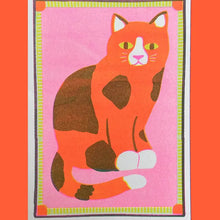 Load image into Gallery viewer, Cats and Dogs Small Riso Prints by Naomi Wilkinson
