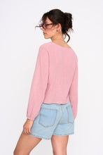 Load image into Gallery viewer, Rose Tie Blouse
