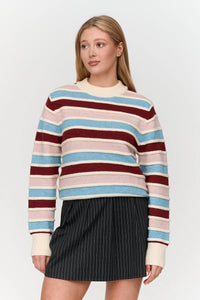 Candy Floss Stripe Sweater