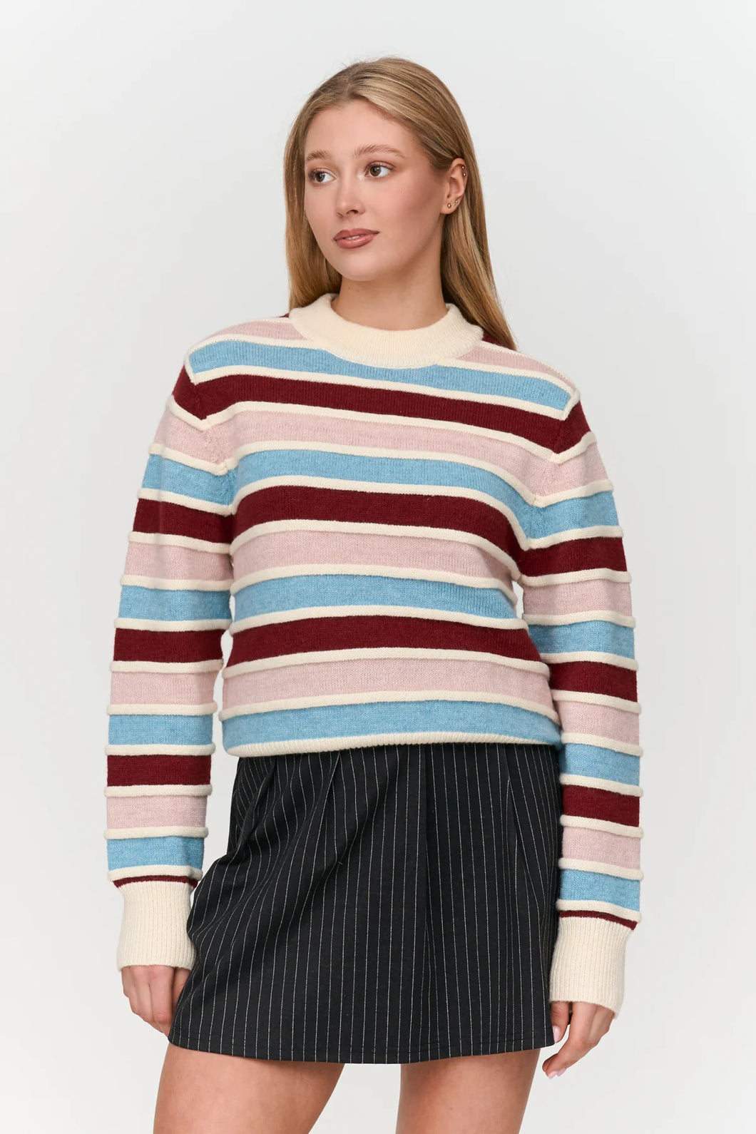 Candy Floss Stripe Sweater