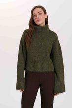Load image into Gallery viewer, Moss Turtleneck Pullover
