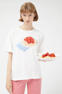 Spaghetti Short Sleeve T-shirt