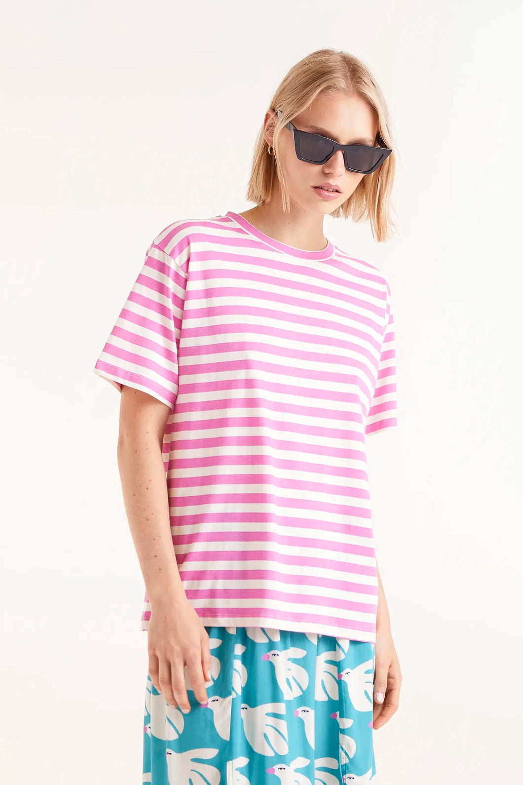 Candyfloss Stripe Tee