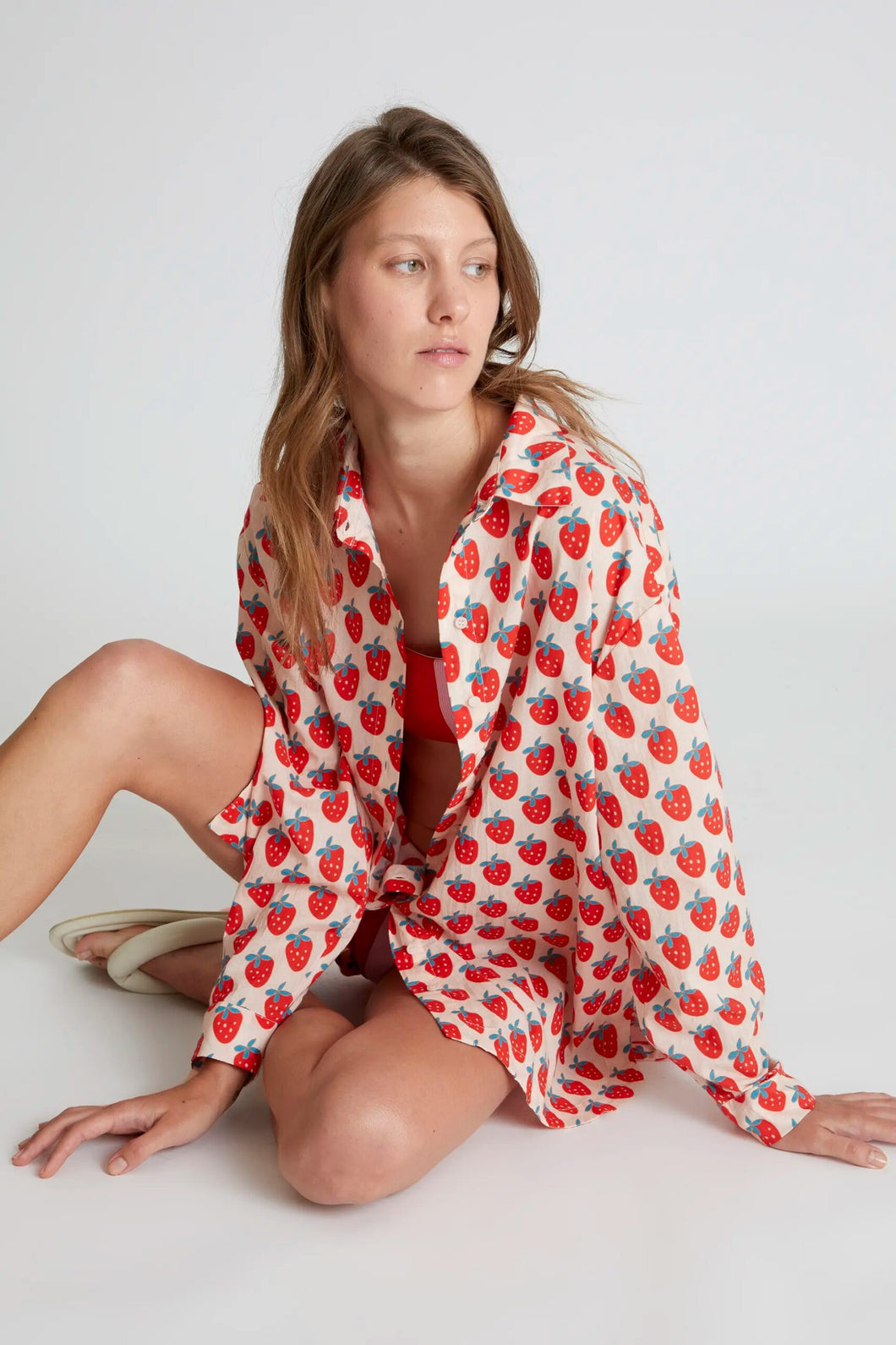 Strawberry Picking Easy Shirt