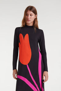 Big Tulip Print Dress