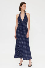 Load image into Gallery viewer, Swiss Dot Halter Dress
