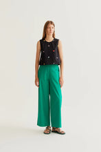 Load image into Gallery viewer, Night Garden Embroidered Tank
