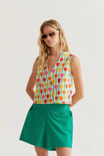 Load image into Gallery viewer, Tulip Field Sleeveless Top
