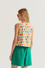 Load image into Gallery viewer, Tulip Field Sleeveless Top
