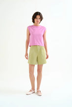 Load image into Gallery viewer, Celery Drill Cotton Shorts
