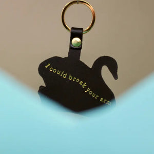 Swan Keychain