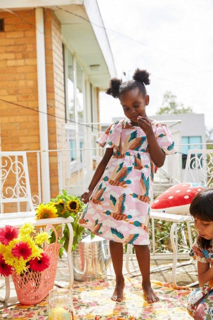 Kids: Flying Ducks dress