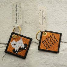 Load image into Gallery viewer, Embroidered Keychains by Stay Home Club
