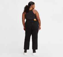 Load image into Gallery viewer, PLUS-SIZE LEVI&#39;S: Wedgie Straight Black
