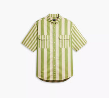 Load image into Gallery viewer, Levis Skateboarding Green Stripe Shirt
