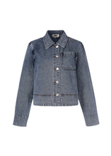 Load image into Gallery viewer, Camus Blue Denim Jacket
