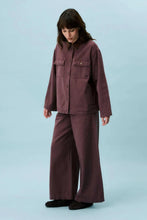 Load image into Gallery viewer, Mauve Jacket with Corduroy Collar
