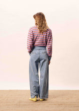 Load image into Gallery viewer, FRNCH Heritage Pastel Stripe Cardigan
