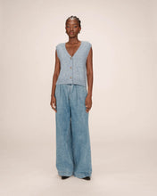 Load image into Gallery viewer, Grey Day Button Vest
