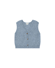 Load image into Gallery viewer, Grey Day Button Vest
