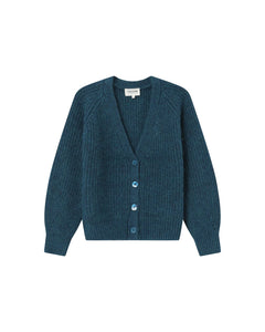 Alpaca/ Wool Blend Moss Rib Knit Cardigans (3 Colours)