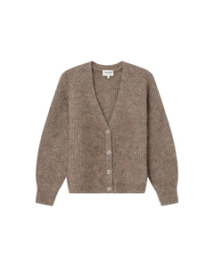 Alpaca/ Wool Blend Moss Rib Knit Cardigans (3 Colours)
