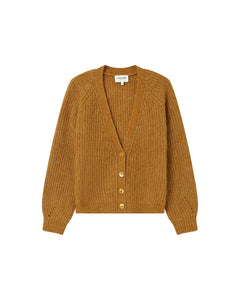 Alpaca/ Wool Blend Moss Rib Knit Cardigans (3 Colours)