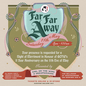 Far, Far, Away: 11 Year Anniversary Celebration on May 11th