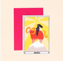Load image into Gallery viewer, Zodiac Cards by Little Black Cat
