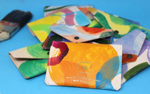 Load image into Gallery viewer, Hand Painted leather coin purse
