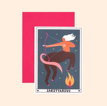 Load image into Gallery viewer, Zodiac Cards by Little Black Cat
