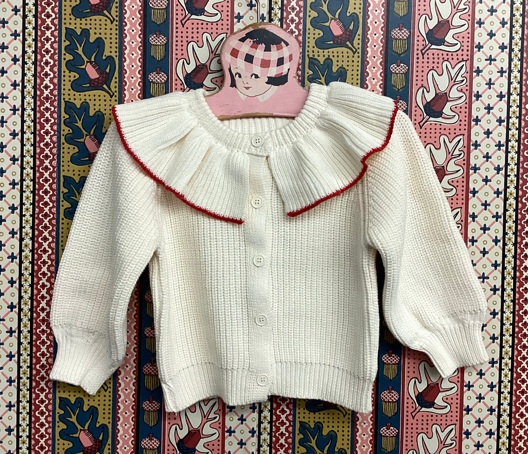 Ruffle Kids Cardigan