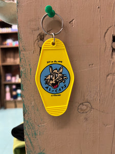 "Giant Ti-Cats" Keychain (stew.art x gotw)