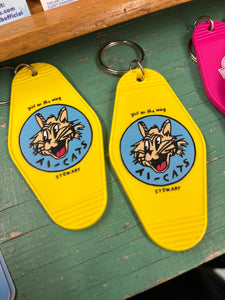 "Giant Ti-Cats" Keychain (stew.art x gotw)