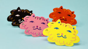 Fat Cat Coaster Set