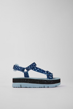 Load image into Gallery viewer, Camper Sandal: Multi Blue
