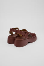 Load image into Gallery viewer, Camper Sandal: Tasha Burgundy
