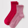 Baggu Lettuce Edge Socks Pair