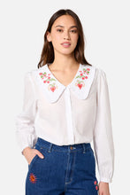 Load image into Gallery viewer, Folk Art Embroidered Blouse
