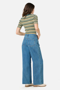 Plus Sizes: Ivy Mid Rise Straight Leg Jean