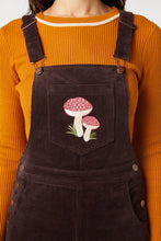 Load image into Gallery viewer, Woodland Mushroom Corduroy Overall
