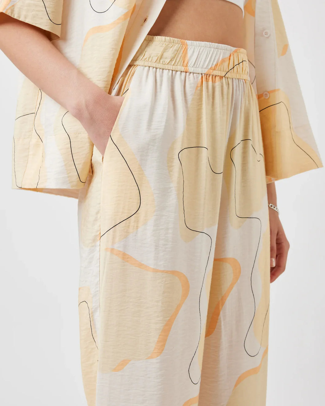 Peach Cobbler Casual Pants