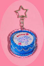 Load image into Gallery viewer, Zodiac Cake Keychains by the Gemini Bake
