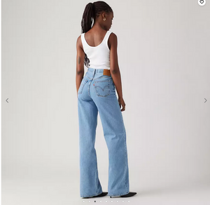 Levi's ribcage wide leg sales