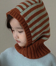 Load image into Gallery viewer, Kiddo Striped Hood
