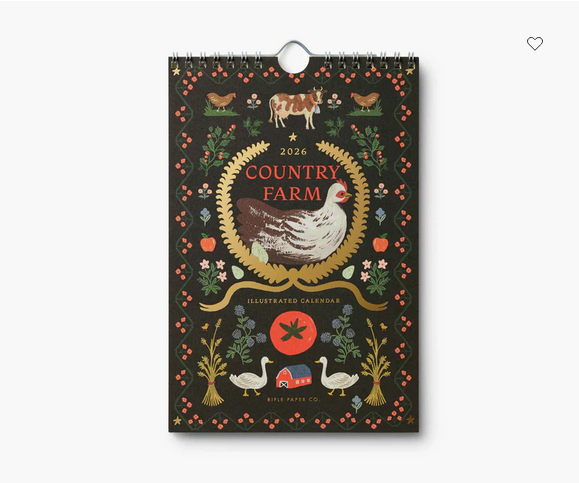 Country Farm Calendar by Rifle Paper Co