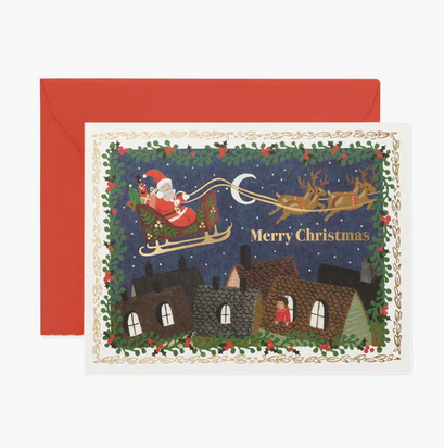 Boxed Set of 8 Holiday Cards by Rifle Paper Co