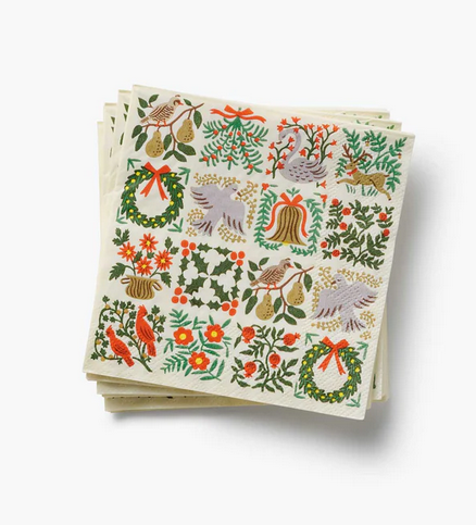 Holiday Cocktail Napkins