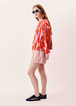 Load image into Gallery viewer, Peach Moon Gingham Shorts
