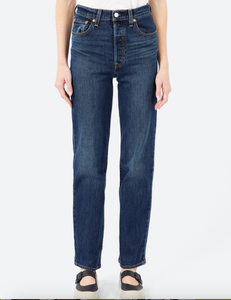 LEVI'S: Ribcage Straight (Long Length)